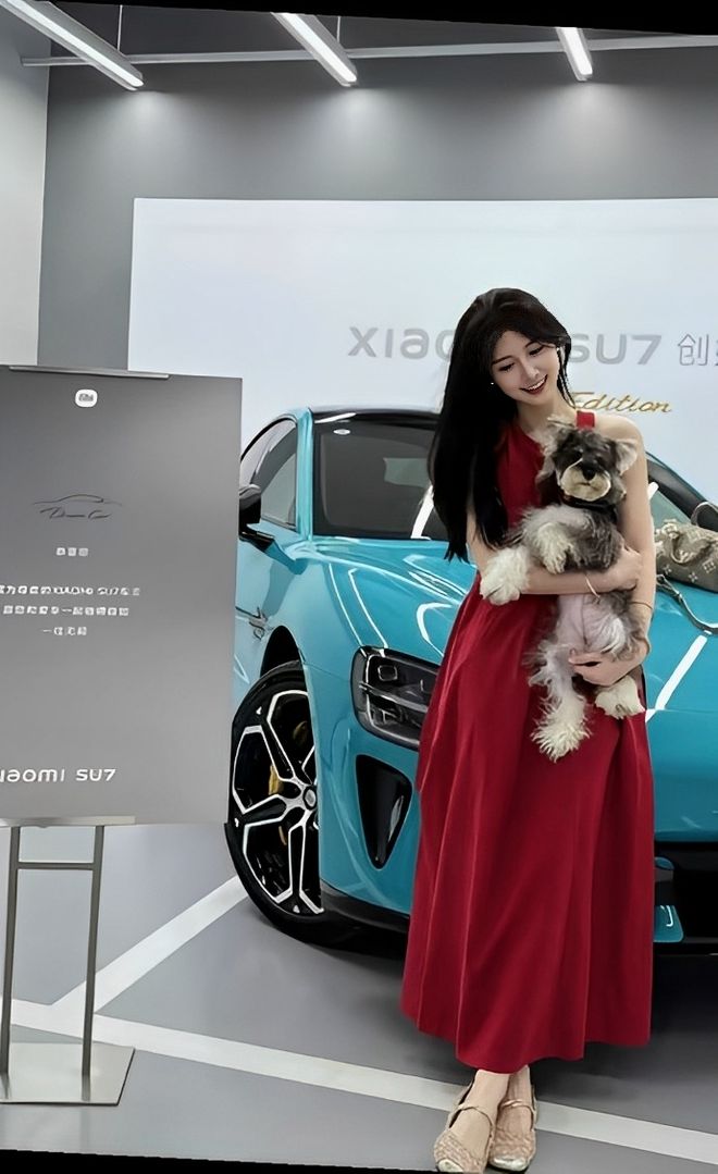 质量都这么高的吗？仙女也就长这样吧不朽情缘app小米SU7的美女车主(图6)